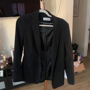 Black suit jacket